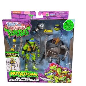 Tales Of The TMNT Mutations Mix N' Match‎ Leonardo VS Mechazoid